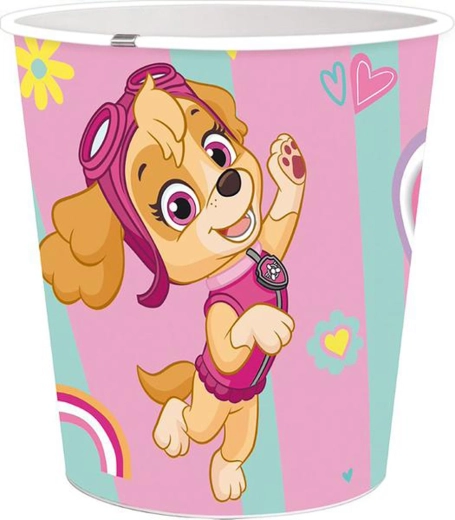 Koš na odpadky Paw Patrol 5 l růžový plastový