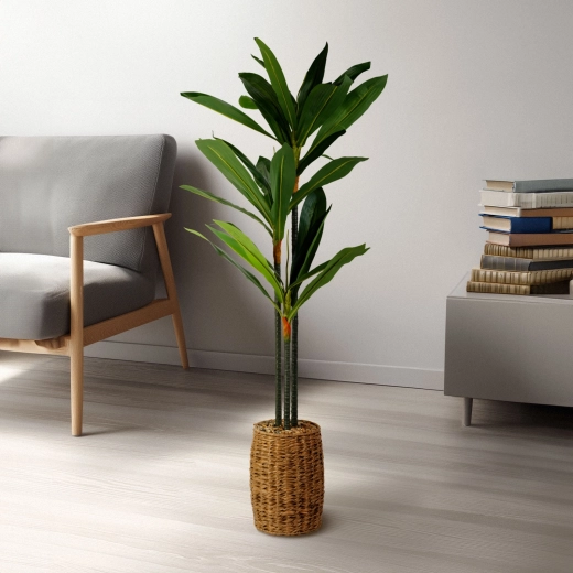 Umělá dekorativní rostlina Dracaena Fragrans 1,1–1,2 m