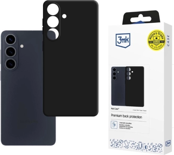 Matné pouzdro pro Samsung Galaxy S26+ černé