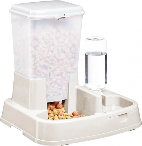 Automatický dávkovač krmiva a vody 2v1 pro domácí mazlíčky