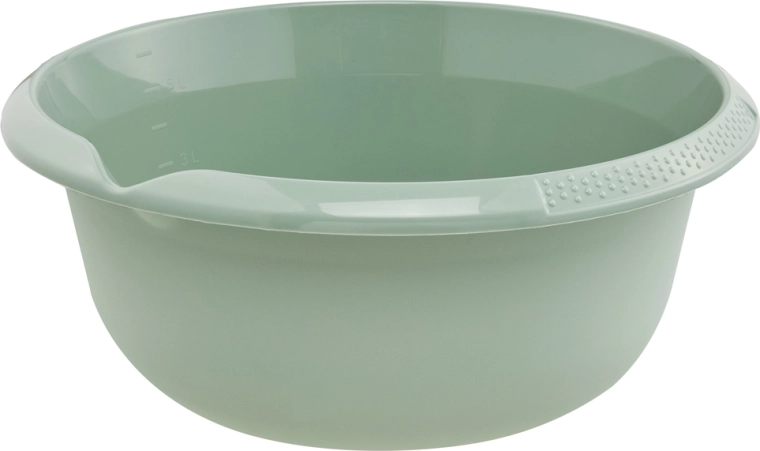 Kulatá mísa s výlevkou 6 l, tmavě zelená