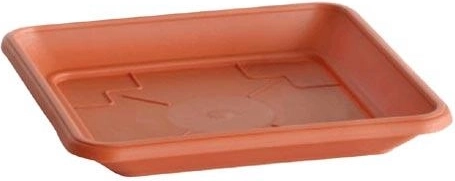 Čtvercová miska pod květináč 17 × 17 cm