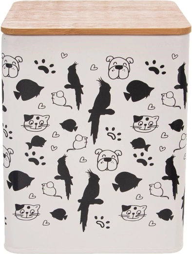 Kovový zásobník na krmivo 3 l