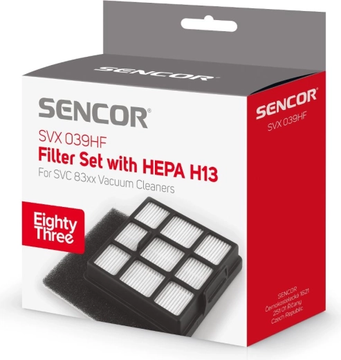 Sencor sada filtrů pro vysavač SVC 83x