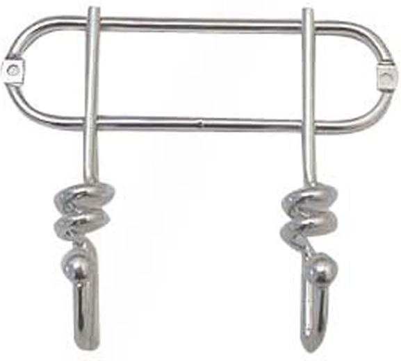 Nástěnný věšák Toro Twist se 2 háčky