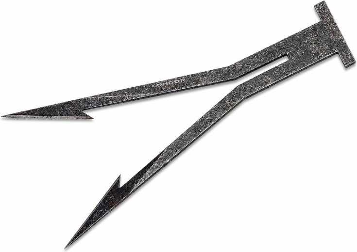 Harpuna Condor Tantar z uhlíkové oceli s pouzdry Kydex