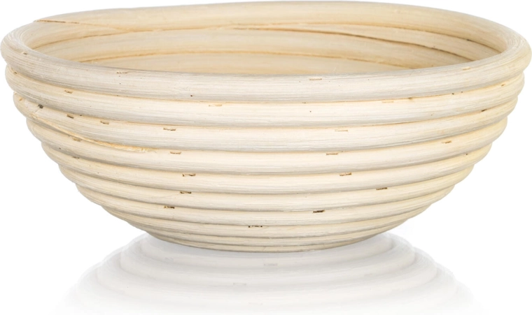 Kulatá ošatka na kynutí chleba 21 cm s dekorem čtyřlístek