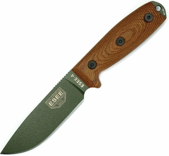 ESEE Model 4 všestranný outdoorový nůž s pouzdrem