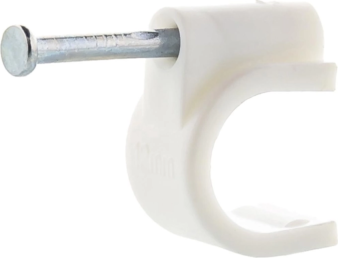 Kabelové příchytky s hřebíkem RETLUX 8 mm - 30 ks