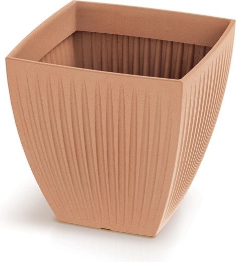 Květináč Latia Square Midl 30 × 30 × 30 cm terakota