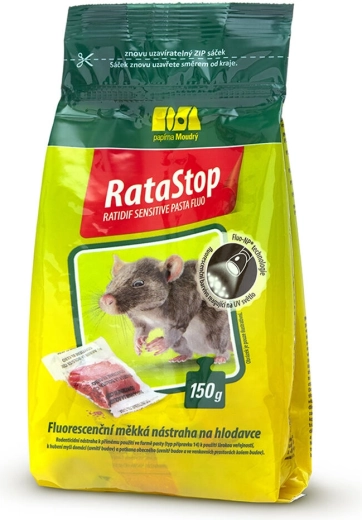 RataStop měkká nástraha na hlodavce 150 g