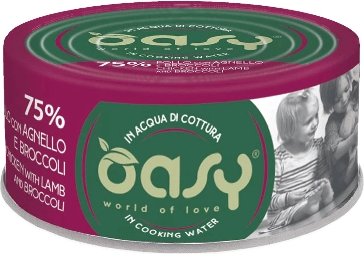 Oasy More Love kuřecí s jehněčím a brokolicí 70 g