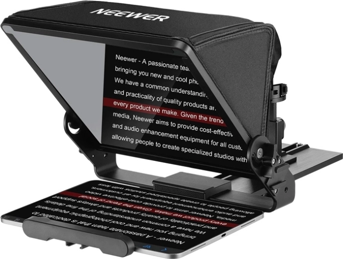 NEEWER X12 II tabletový teleprompter se stativovým uchycením