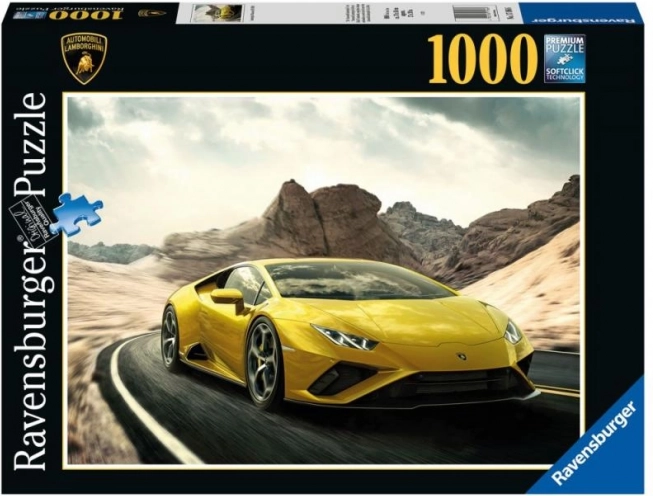 Puzzle Lamborghini Huracán EVO RWD 1000 dílků Ravensburger