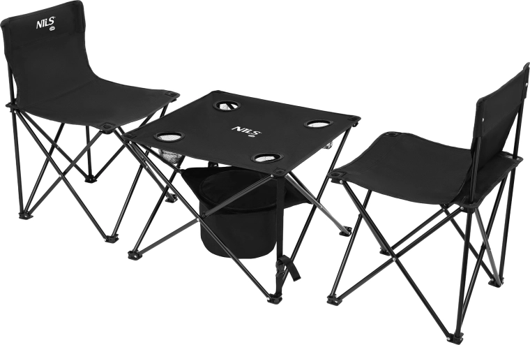 Kempingová sada stolu a 2 židlí NILS Camp
