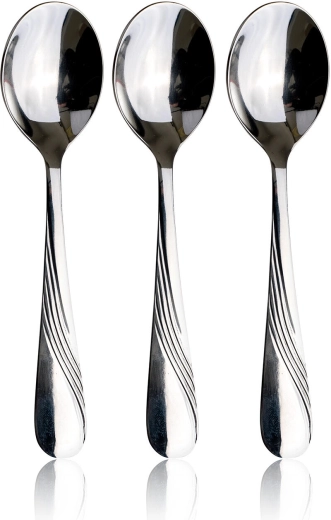 Čajové lžičky Celestra z nerezové oceli, sada 3 ks