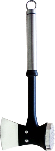 Palička a sekáček na maso z nerezové oceli 25 × 10,5 cm