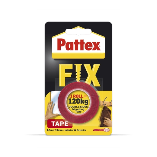 Pattex oboustranná lepicí páska 120 kg, 1,5 m