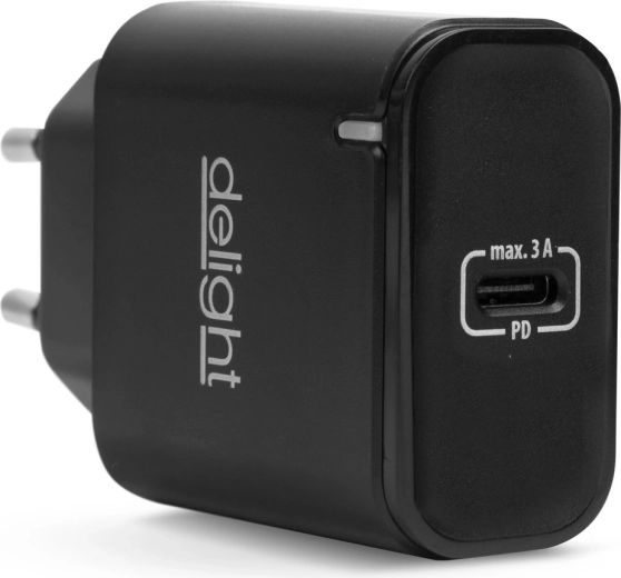 Síťový adaptér USB-C PD 20 W černý
