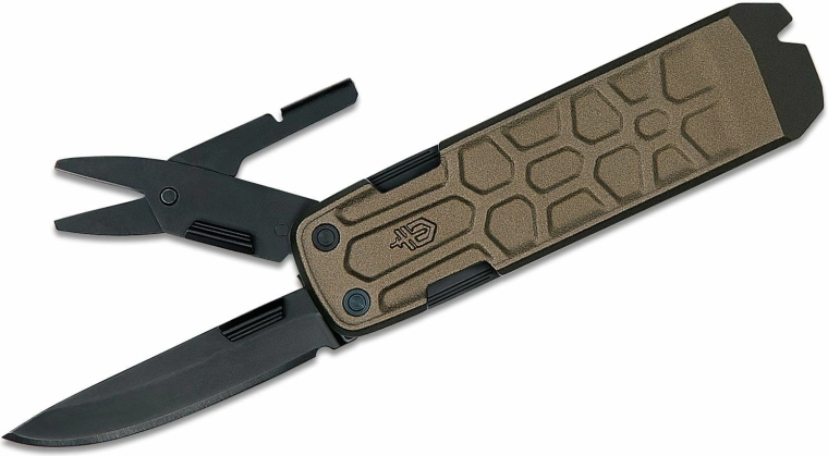 Gerber Lockdown Slim Pry bronzový multifunkční kapesní nůž 6,4 cm, hliník, 7 nástrojů
