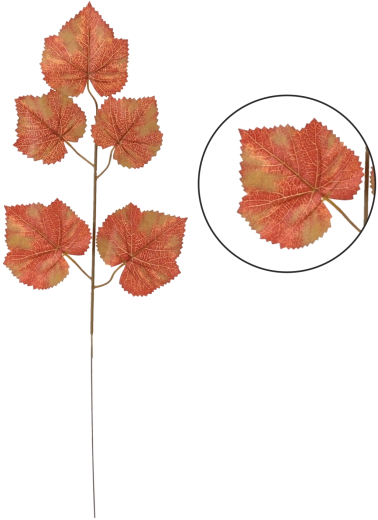 Umělá buková větev 57 × 20 cm, zelená