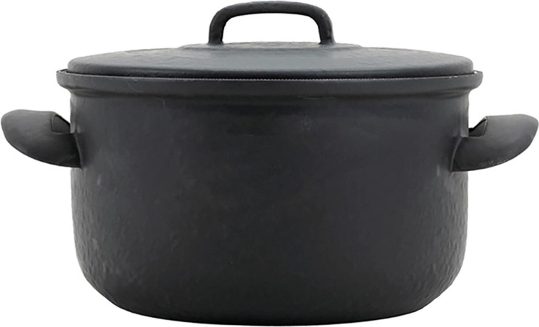Smaltovaný hrnec s poklicí 18 cm, 2,2 l BSE