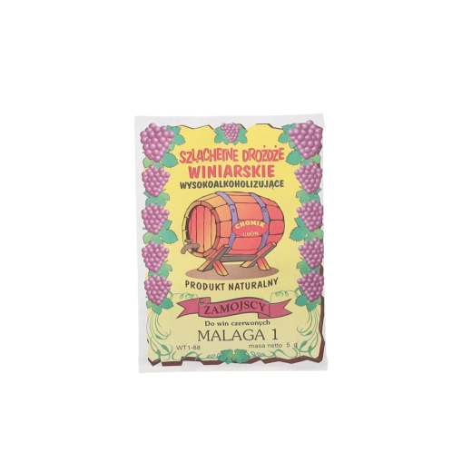 Vinné kvasinky Malaga 1 pro dezertní a ovocná vína 5 g