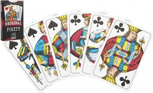 Hrací karty pikety 32 listů v krabičce