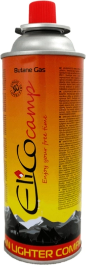 Plynová kartuše s límcem 220 g/400 ml