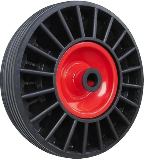 Plné kovové kolo k rudlíku 250 mm, náboj 20 mm