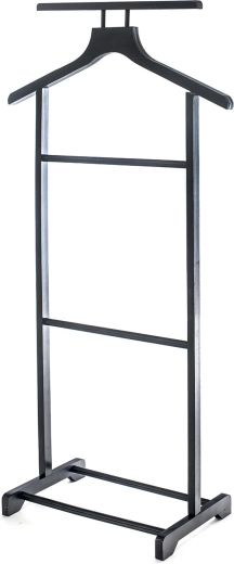 Němý sluha dřevěný tmavý 49 × 99 cm