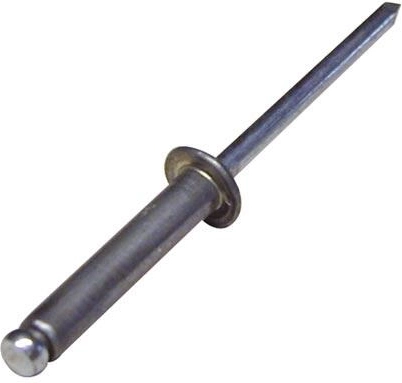 Trhací nýt 4,8 × 10 mm ocel/ocel (50 ks)