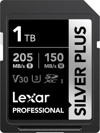 Paměťová karta Lexar Professional Silver Plus SDXC 1 TB