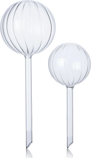 Skleněné zavlažovací koule pro rostliny, 2 ks