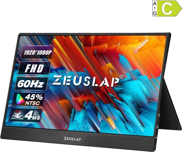 Přenosný dotykový monitor Zeuslap Z15ST 15,6" Full HD IPS