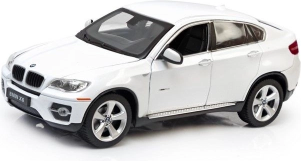 Model auta BMW X6 Rastar v měřítku 1:24 – Bílá