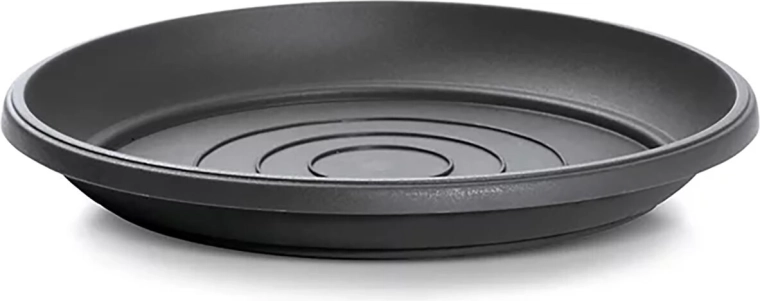 Miska pod květináč NOVA 21 antracitová