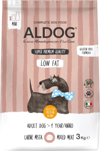 Aldog Low Fat Mini nízkotučné granule pro dospělé psy malých plemen 3 kg