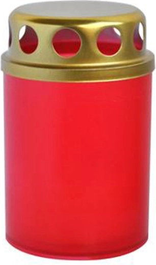 Hřbitovní svíčka s víčkem 7 cm