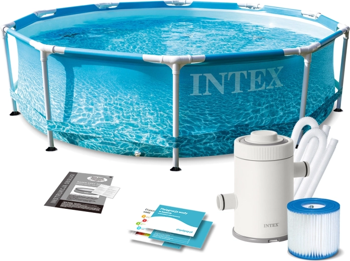 Rámový bazén Intex 305 × 76 cm s kartušovou filtrací
