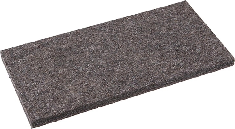 Náhradní černá plsť pro hladítko 250 × 130 × 10 mm