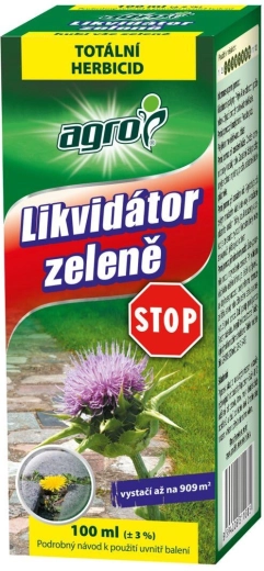 STOP Likvidátor zeleně 100 ml – totální systémový herbicid