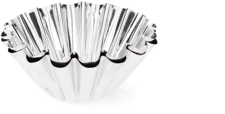 Sada kovových forem na muffiny Classic, průměr 9,6 cm, 2 ks