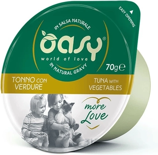 Oasy More Love tuňák se zeleninou, kelímek 70 g
