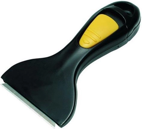 Škrabka na sklo a sklokeramické desky s krytkou