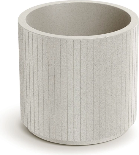 Květináč Coro Round 40 cm pískový