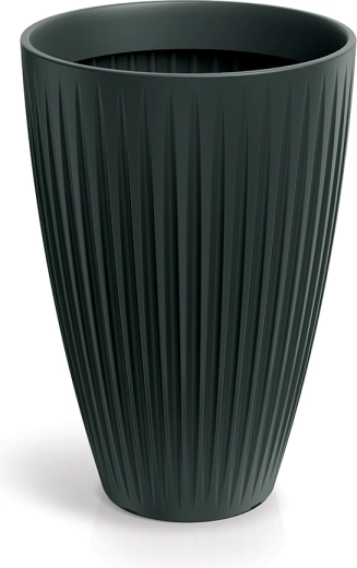 Květináč Latia Round High 40 cm antracit