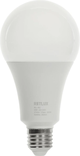 LED žárovka Retlux classic E27 20 W teplá bílá