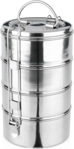 Stalová 4patrová menážka Vilde 4×900 ml