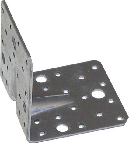 Ocelový úhelník s výliskem 90×100×100 mm
